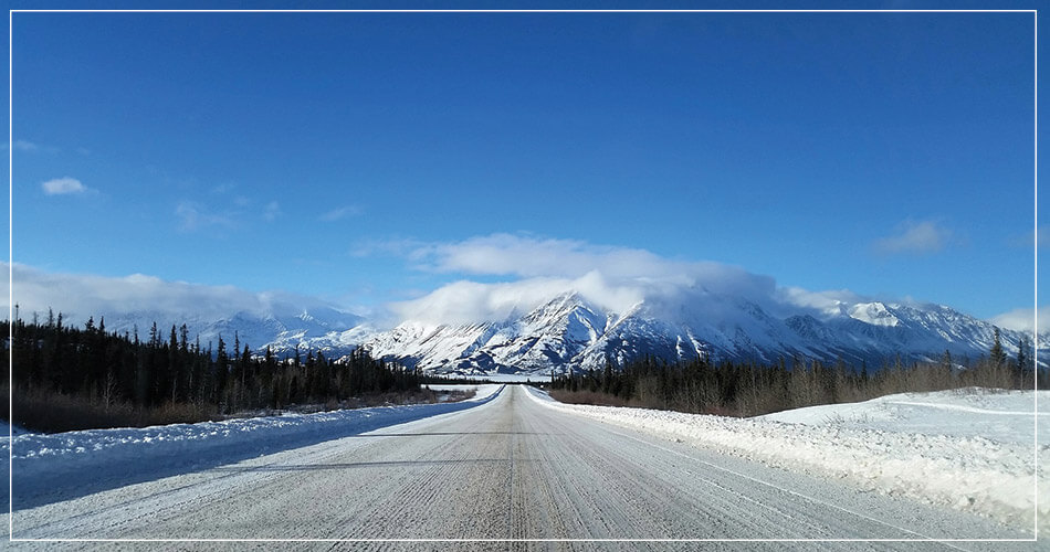Photo de l'autoroute : Alaska Highway (Canada)