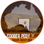 Carte de Coober Pedy en Australie du Sud