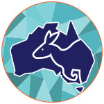 Illustration Australie avec un kangourou