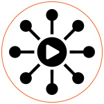 Picto logo streaming internet