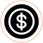 Picto du symbole du dollar