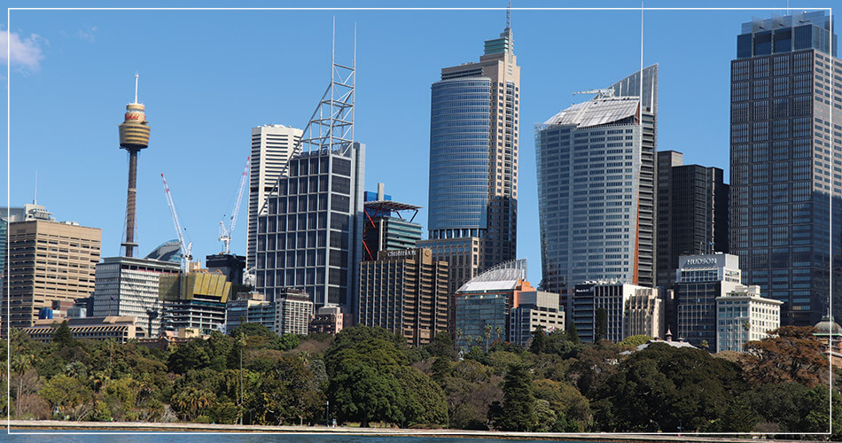 Paysage urbain de la ville de Sydney (Australie)