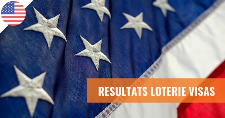 Drapeau américain : résultats loterie du visa de la carte verte