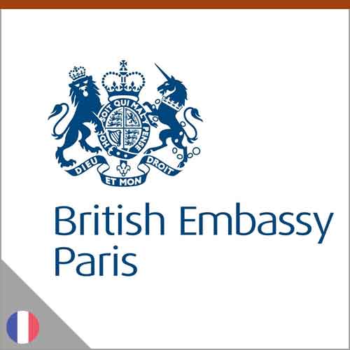 Logo British Embassy Paris