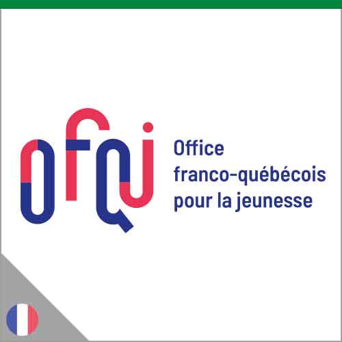 Logo Office franco-québécois pour la jeunesse (OFQJ)