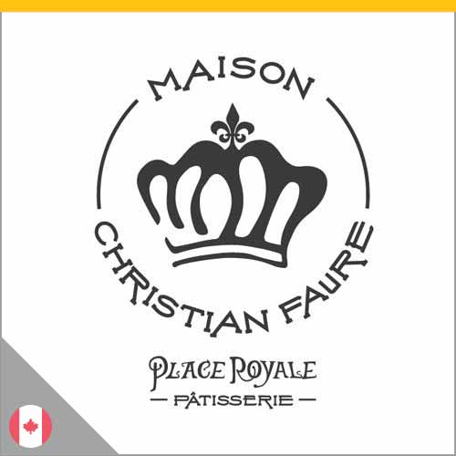 Logo pâtisserie française Maison Christian Faure