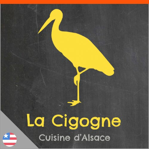 Logo restaurant La Cigogne