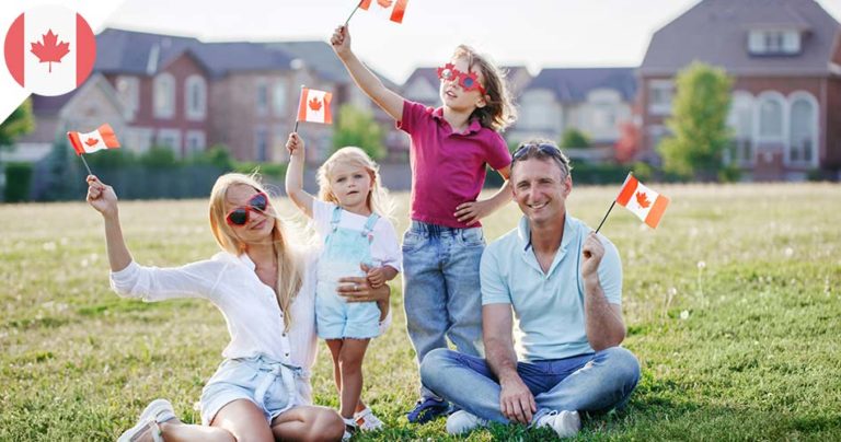 Famille expatriée au Canada