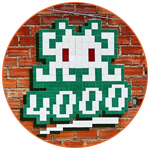 4000e mosaïque de la collection Space Invaders
