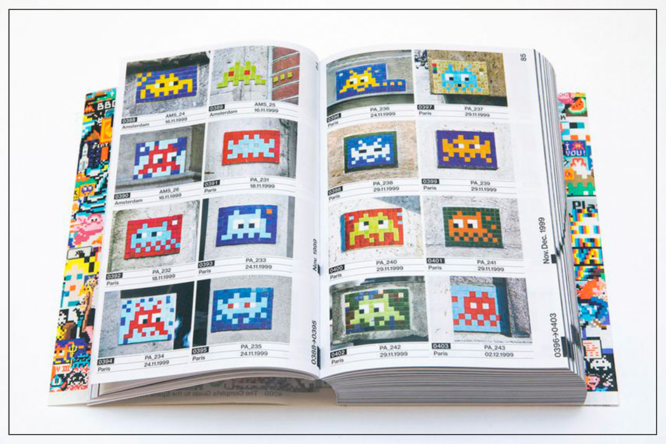 Space Invaders : mosaïques