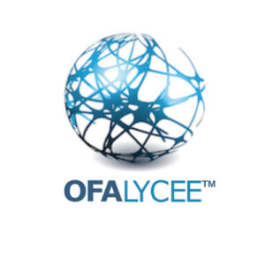 Logo OFALycée, Lycée franco-américain en ligne