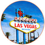 Panneau Welcome Las Vegas Nevada