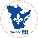 Le Québec avec son emblème