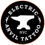 Logo Electric Anvil Tattoo 