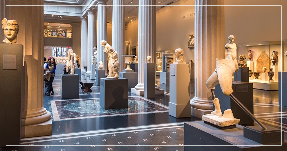 Sculptures romaines au Met à NYC