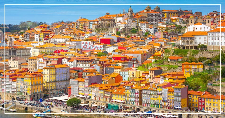 La ville de Porto au Portugal