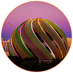 The MSG Sphere à Las Vegas