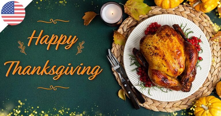 Fête Happy Thanksgiving Etats-Unis