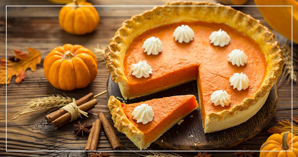 Pumpkin pie, dessert lors de Thanksgiving aux Etats-Unis