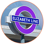 Ligne de métro Elizabeth line à Londres