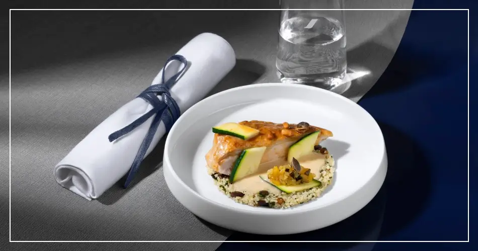 air france chef arnaud lallement plat business